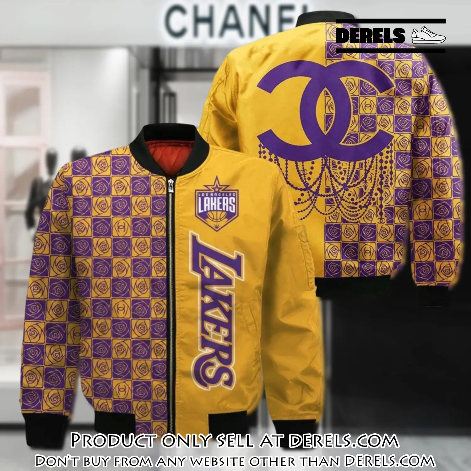 Chanel nba lakers jacket luxury clothing clothes outfit for men dr1406656